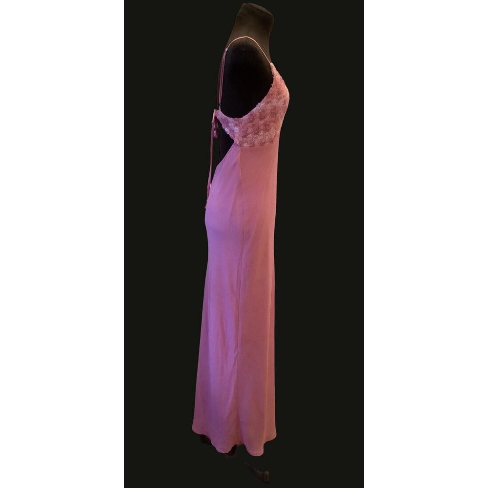 Long Pink Formal Baby Doll Sexy Fitted Dress By Wild Fable Sz S NWT! - Picture 2 of 4